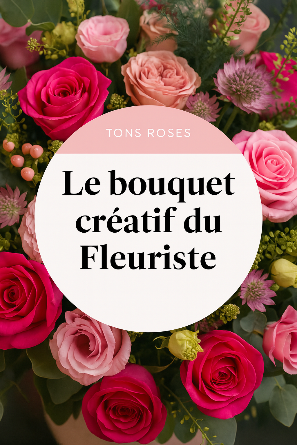 BOUQUET DU FLEURISTE ROSE