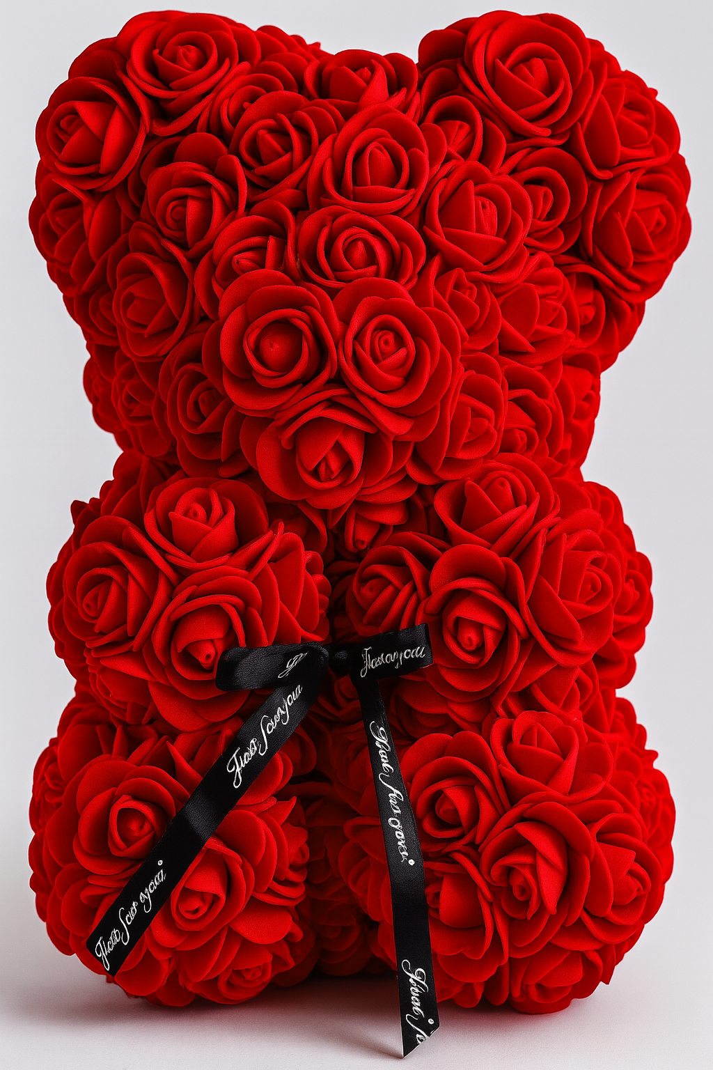 Ours composé de roses éternelles