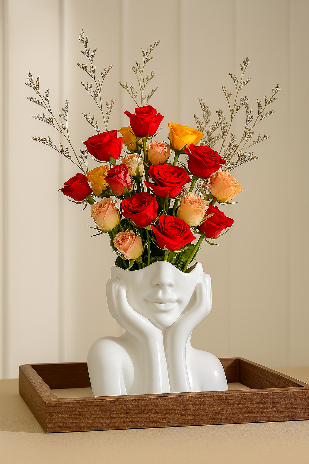 Vase Visage Rêverie