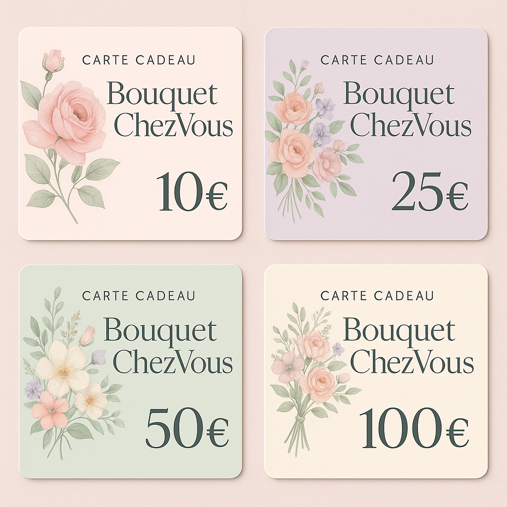 Carte-cadeau BouquetChezVous